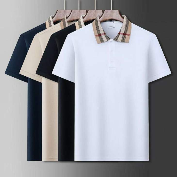 Picture of Burberry Polo Shirts Short _SKUBurberryM-3XL8qx3429130